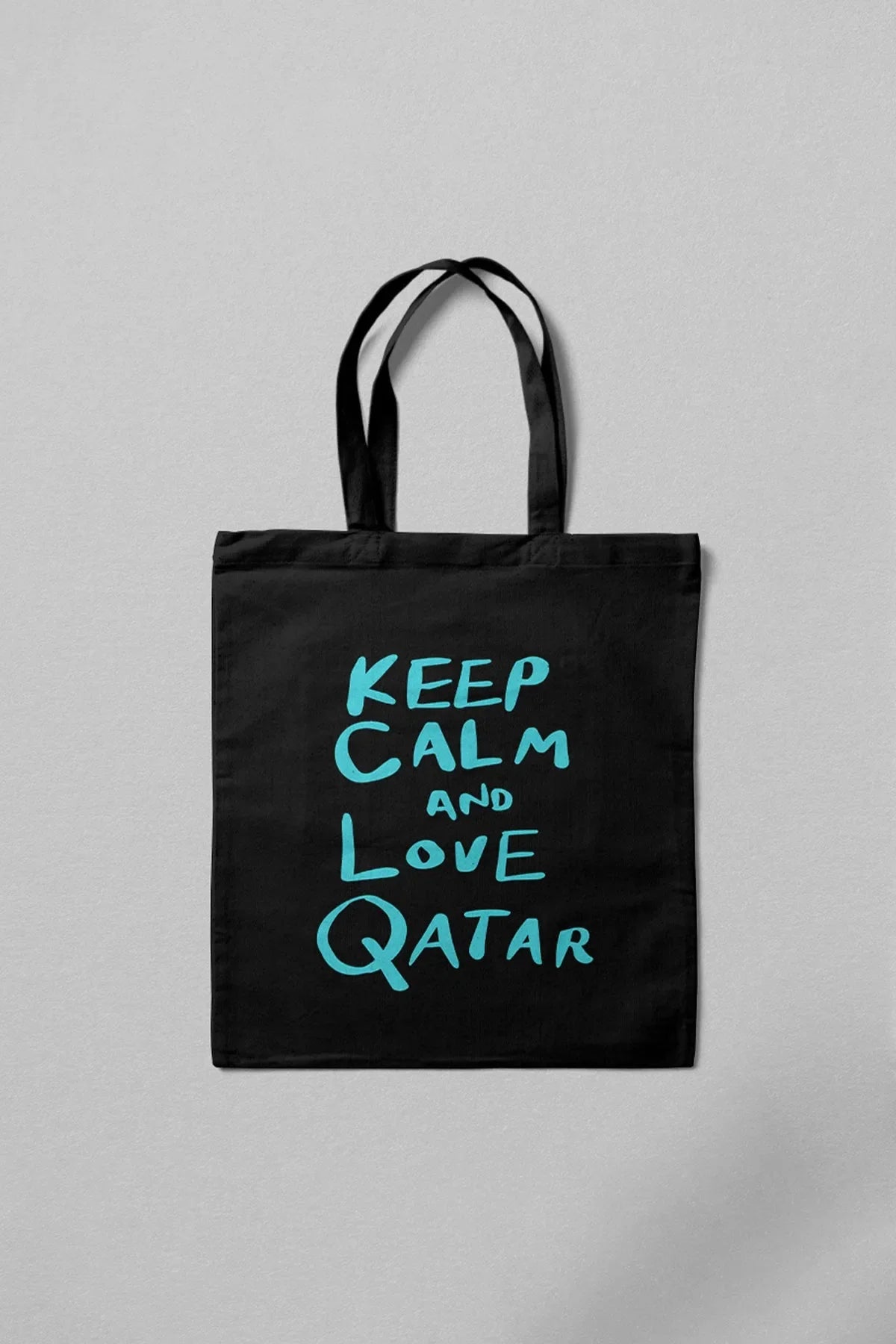 Love Qatar Tote Bag - Black