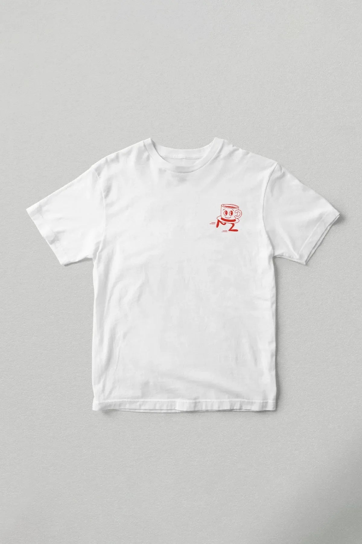 Kahve Dünyası T-shirt - Beyaz