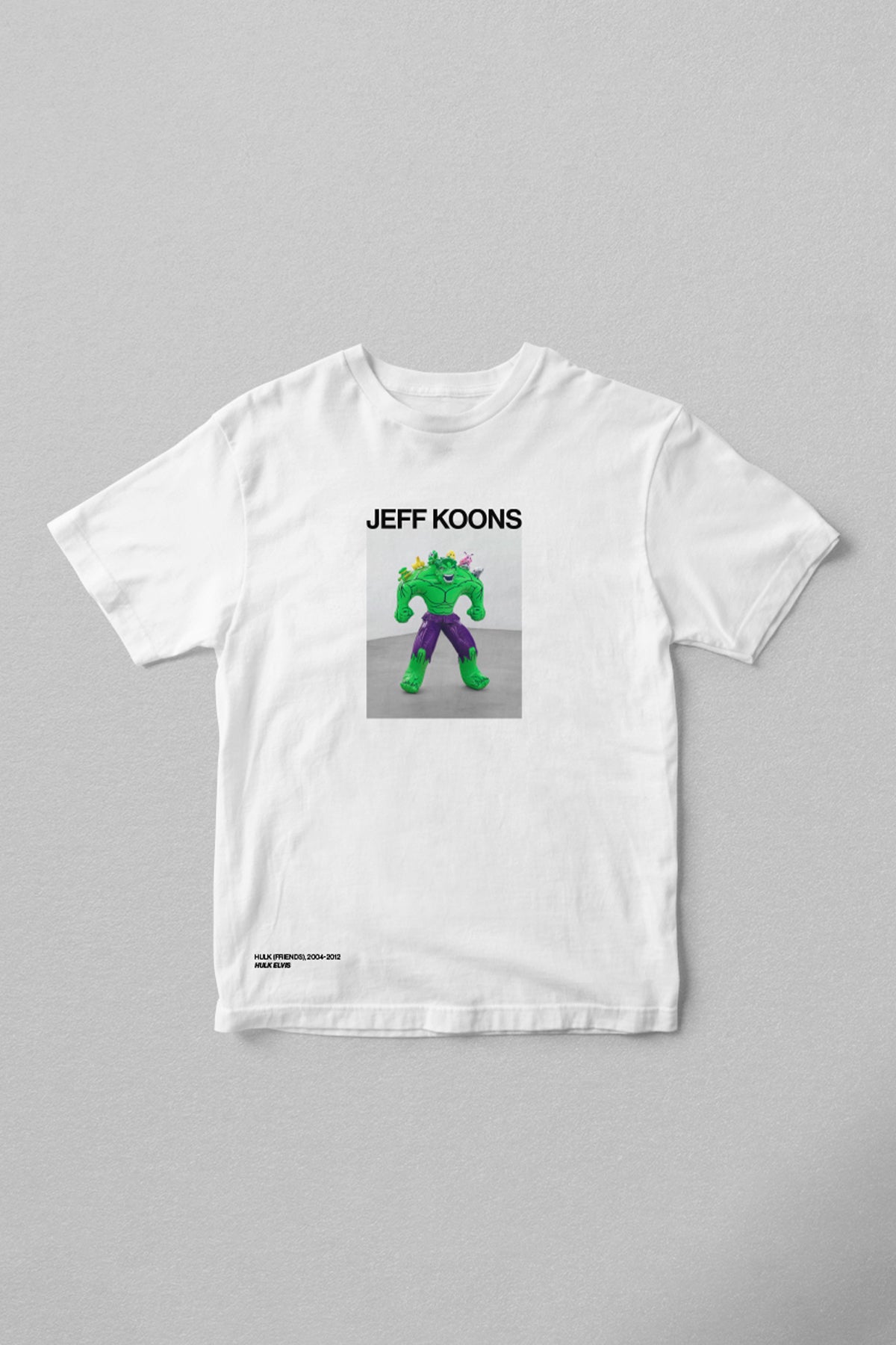 Jeff Koons T-shirt - White – Reflect Studio Merch