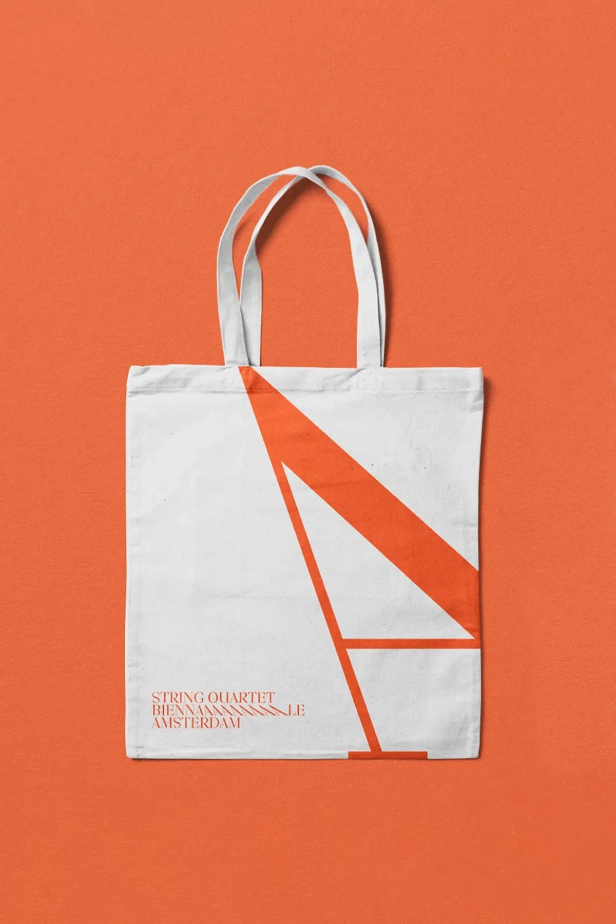 Amsterdam Bienali Tote Bag - White
