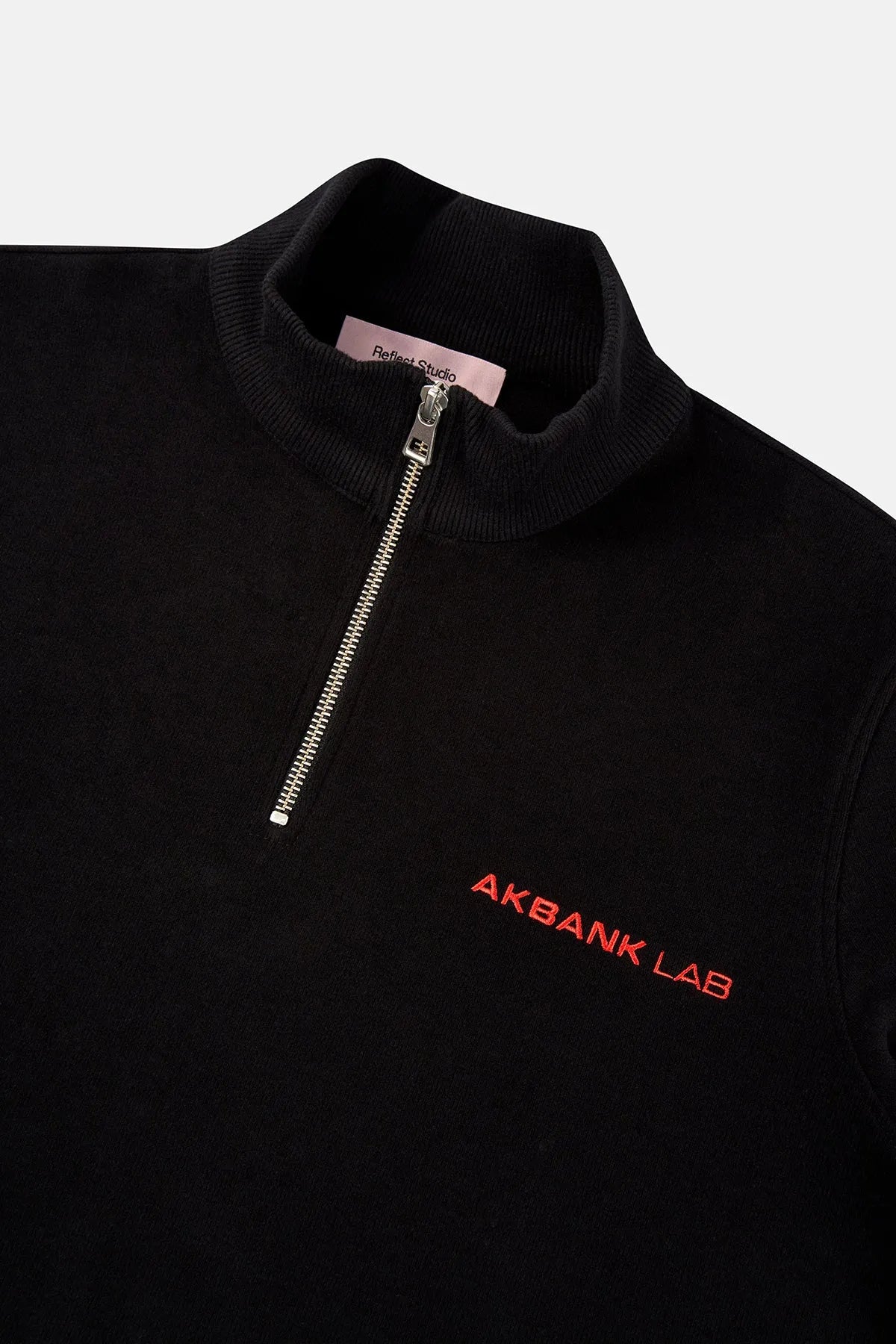 Akbank Quarter Zip Sweatshirt - Black