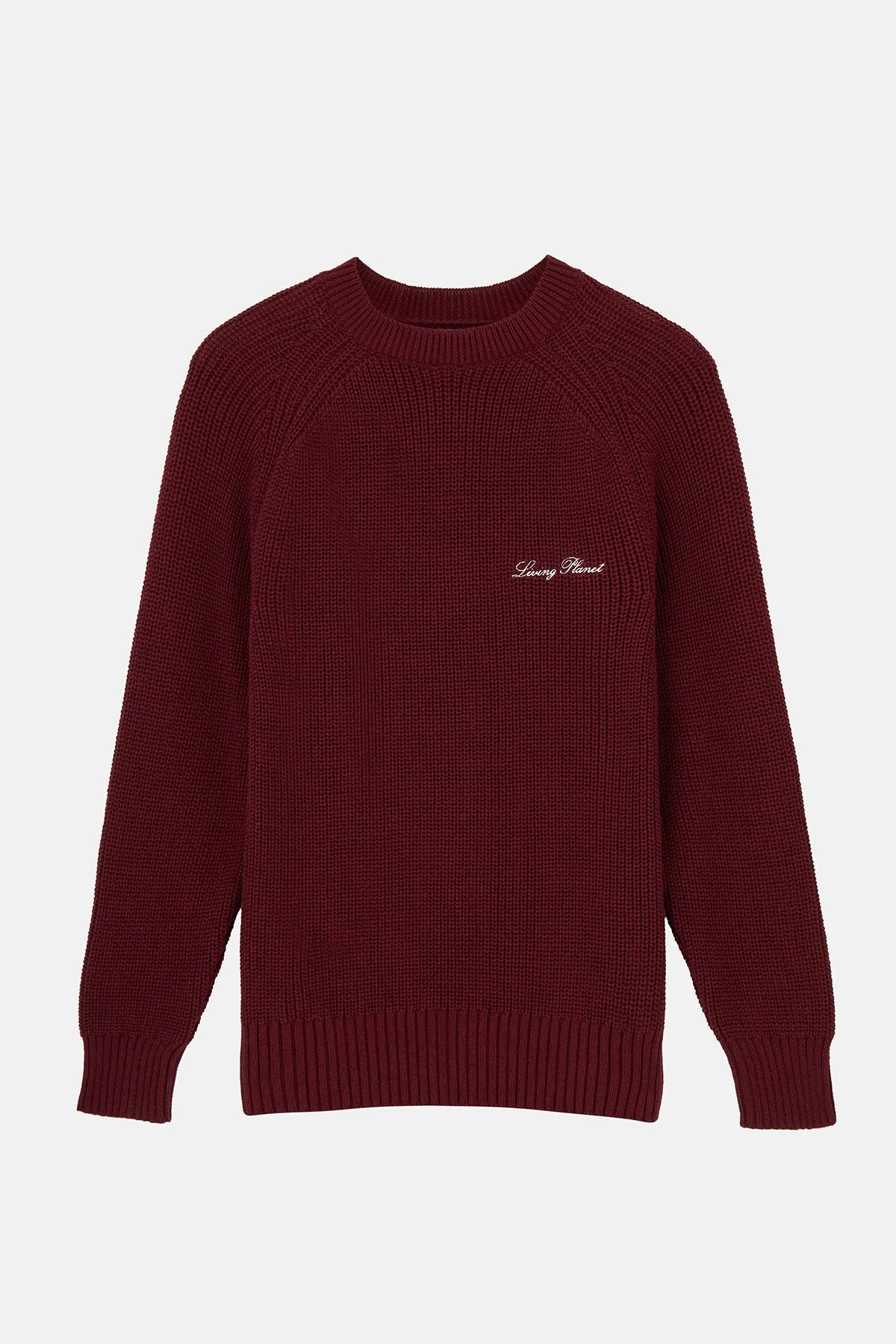 WWF Market Knitwear Sweater - Claret Red
