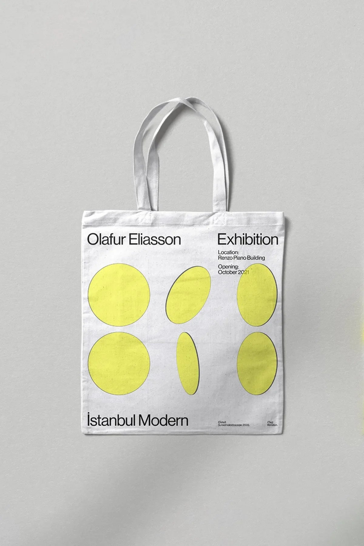 Olafur Tote Bag - White